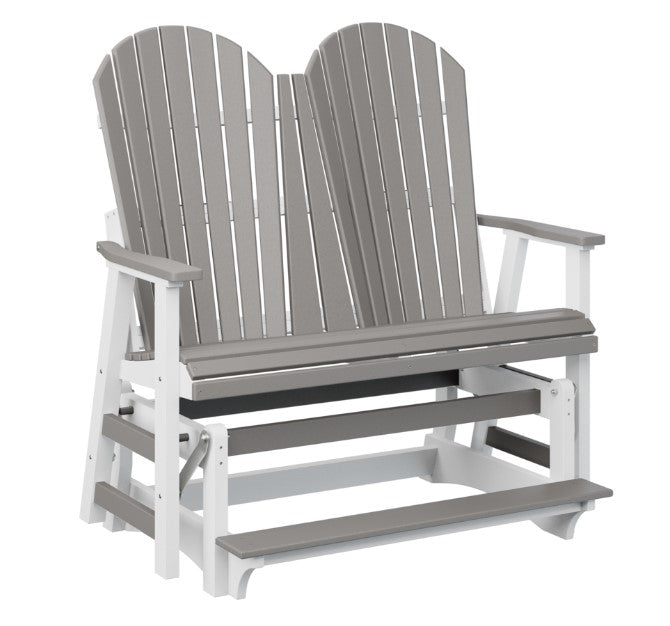 Berlin Gardens Comfo-Back Double Counter Glider with Allochrome Brackets