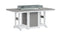 Berlin Gardens Garden Classic Standard Top 44" x 72" Rectangular Fire Bar Table