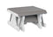 Berlin Gardens Gliding Footstool with Allochrome Brackets