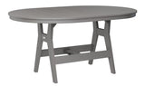 Berlin Gardens Harbor Bar Tables Standard Top 44" x 64" Oblong Bar Table