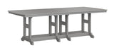 Berlin Gardens Garden Classic Standard Top 44" x 96" Rectangular Bar Table