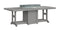 Berlin Gardens Garden Classic Standard Top 44" x 96" Rectangular Fire Dining Table
