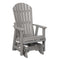 Berlin Gardens Comfo-Back Single Glider with Allochrome Brackets