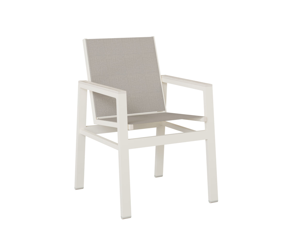 Berlin Gardens Vida Padded Sling Dining Chair