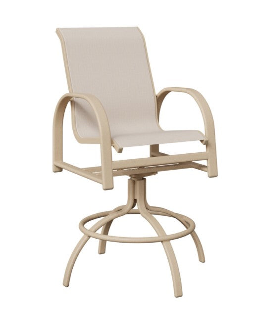 Berlin Gardens Murphy Regular Sling Swivel Bar Chair