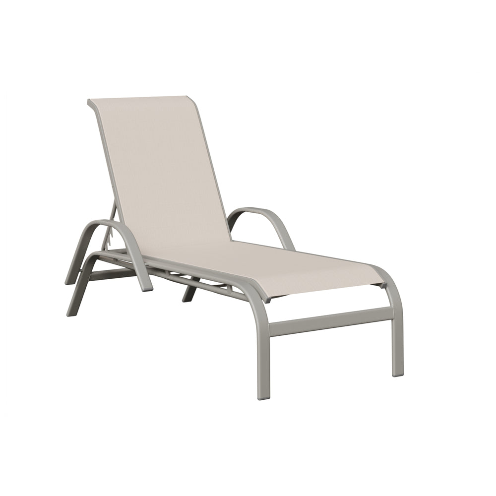 Berlin Gardens Murphy Regular Sling Chaise Lounge with Arms