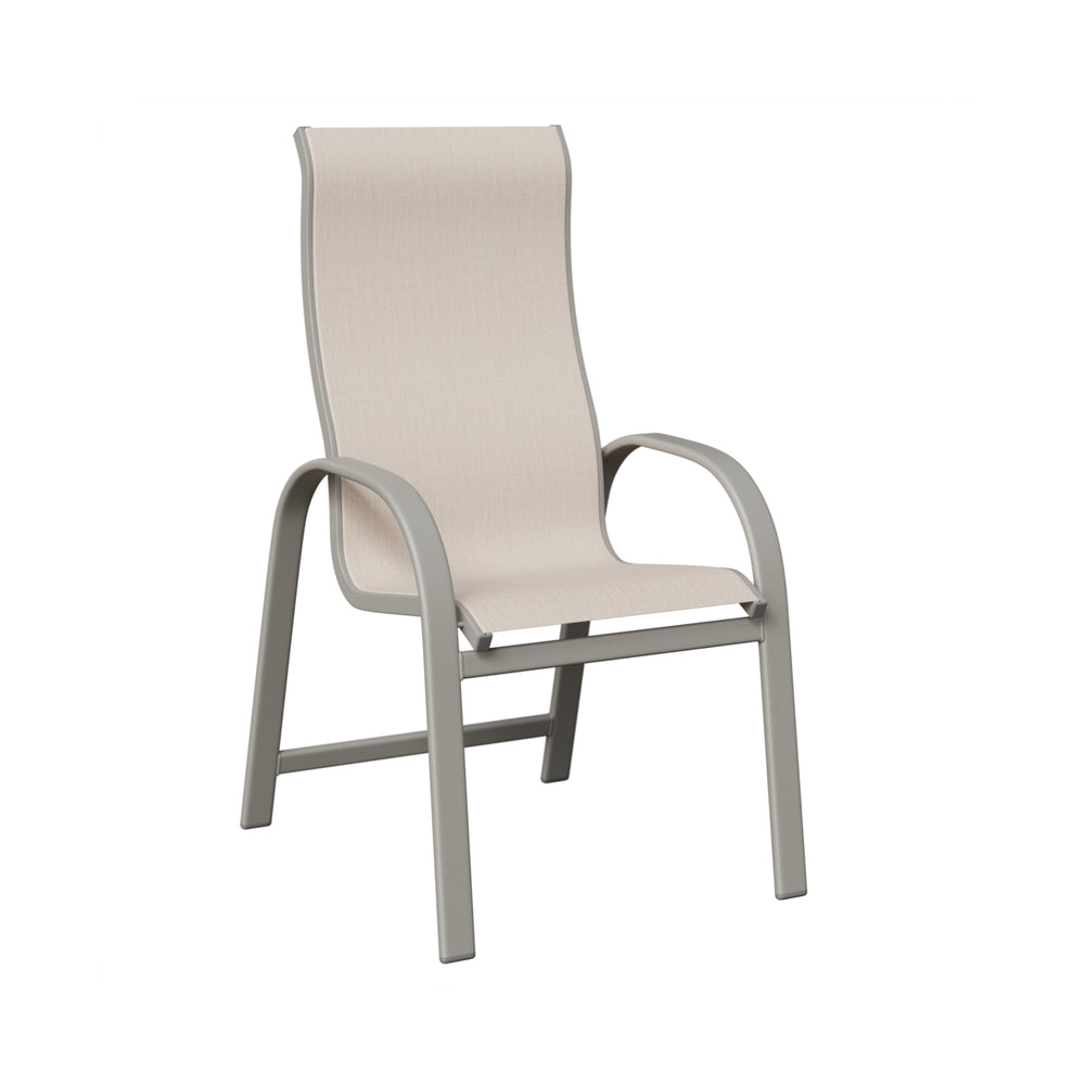 Berlin Gardens Murphy High Back Padded Sling Dining Chair