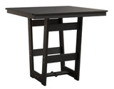 Berlin Gardens Hudson Counter Height 40" x 40" Square Table with Standard Top