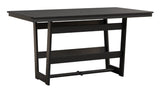 Berlin Gardens Hudson Counter Height 40" x 70" Rectangle Table with Hammered Top