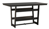 Berlin Gardens Hudson Bar Height 40" x 70" Rectangle Table with Standard Top