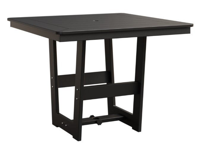 Berlin Gardens Hudson Dining Height 40" x 40" Square Table with Standard Top