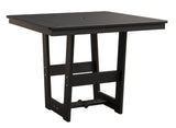 Berlin Gardens Hudson Dining Height 40" x 40" Square Table with Standard Top