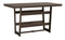 Berlin Gardens Hudson Bar Height 40" x 70" Rectangle Table with Standard Top