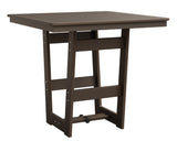 Berlin Gardens Hudson Bar Height 40" x 40" Square Table with Standard Top