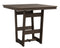 Berlin Gardens Hudson Bar Height 40" x 40" Square Table with Standard Top