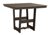 Berlin Gardens Hudson Dining Height 40" x 40" Square Table with Standard Top