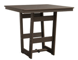 Berlin Gardens Hudson Counter Height 40" x 40" Square Table with Standard Top