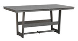 Berlin Gardens Hudson Dining Height 40" x 70" Rectangle Table with Standard Top