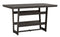 Berlin Gardens Hudson Bar Height 40" x 70" Rectangle Table with Standard Top