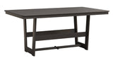 Berlin Gardens Hudson Dining Height 40" x 70" Rectangle Table with Standard Top