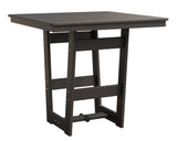 Berlin Gardens Hudson Bar Height 40" x 40" Square Table with Standard Top