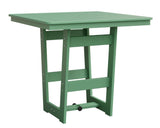 Berlin Gardens Hudson Bar Height 40" x 40" Square Table with Hammered Top