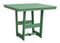 Berlin Gardens Hudson Dining Height 40" x 40" Square Table with Standard Top