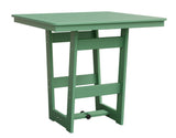 Berlin Gardens Hudson Counter Height 40" x 40" Square Table with Hammered Top