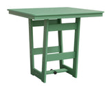 Berlin Gardens Hudson Counter Height 40" x 40" Square Table with Hammered Top