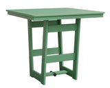 Berlin Gardens Hudson Bar Height 40" x 40" Square Table with Hammered Top