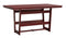 Berlin Gardens Hudson Counter Height 40" x 70" Rectangle Table with Standard Top