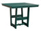 Berlin Gardens Hudson Dining Height 40" x 40" Square Table with Standard Top