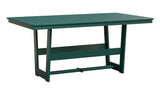 Berlin Gardens Hudson Dining Height 40" x 70" Rectangle Table with Standard Top