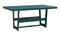 Berlin Gardens Hudson Dining Height 40" x 70" Rectangle Table with Standard Top