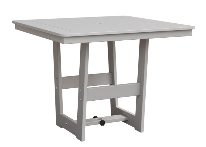 Berlin Gardens Hudson Dining Height 40" x 40" Square Table with Standard Top