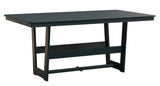 Berlin Gardens Hudson Dining Height 40" x 70" Rectangle Table with Hammered Top