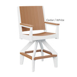 Berlin Gardens Mayhew Chat Swivel Bar Chair
