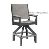 Berlin Gardens Mayhew Chat Swivel Bar Chair