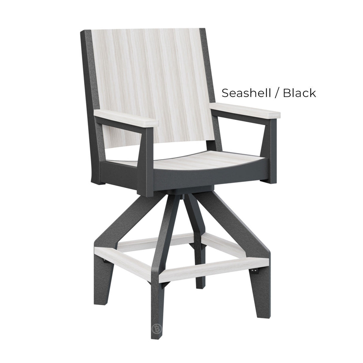 Berlin Gardens Mayhew Chat Swivel Bar Chair