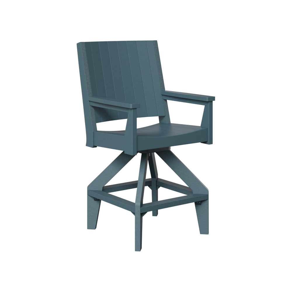 Berlin Gardens Mayhew Chat Swivel Bar Chair