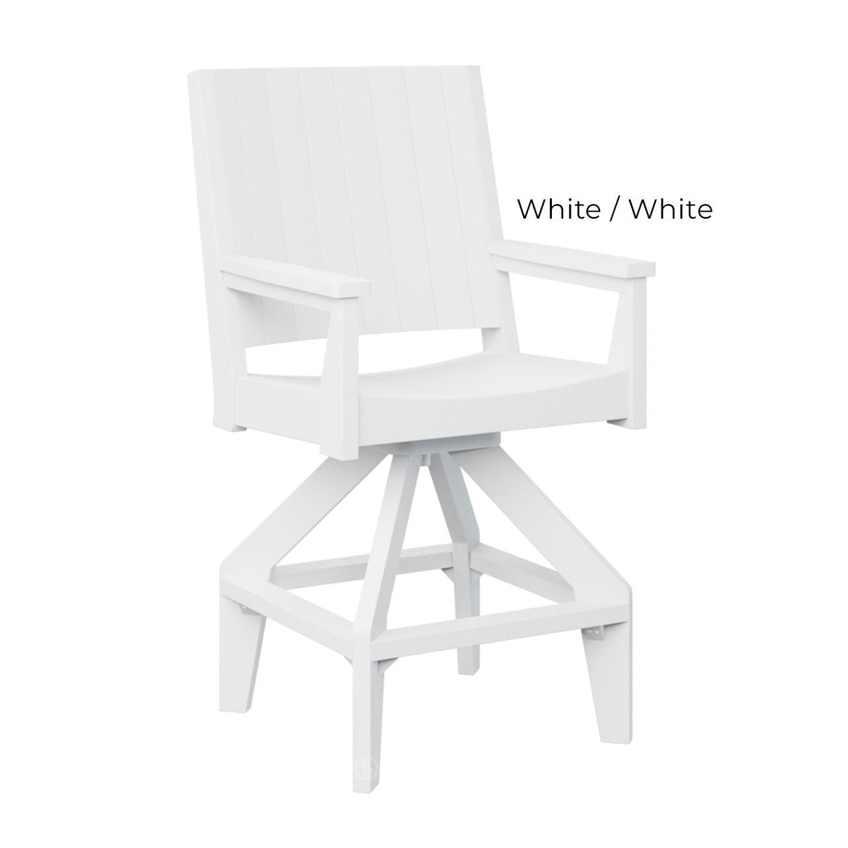Berlin Gardens Mayhew Chat Swivel Bar Chair