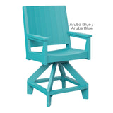 Berlin Gardens Mayhew Chat Swivel Counter Chair