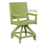 Berlin Gardens Mayhew Chat Swivel Counter Chair