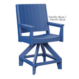 Berlin Gardens Mayhew Chat Swivel Counter Chair