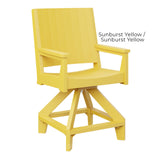 Berlin Gardens Mayhew Chat Swivel Counter Chair