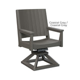 Berlin Gardens Mayhew Chat Swivel Rocker Dining Chair