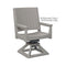 Berlin Gardens Mayhew Chat Swivel Rocker Dining Chair