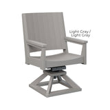 Berlin Gardens Mayhew Chat Swivel Rocker Dining Chair