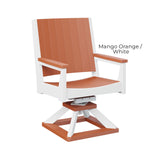 Berlin Gardens Mayhew Chat Swivel Rocker Dining Chair