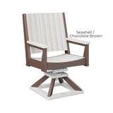 Berlin Gardens Mayhew Chat Swivel Rocker Dining Chair